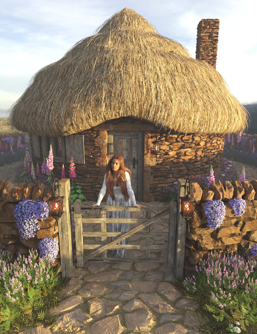 The Highland Retreat by: Merlin Studios, 3D Models by Daz 3D