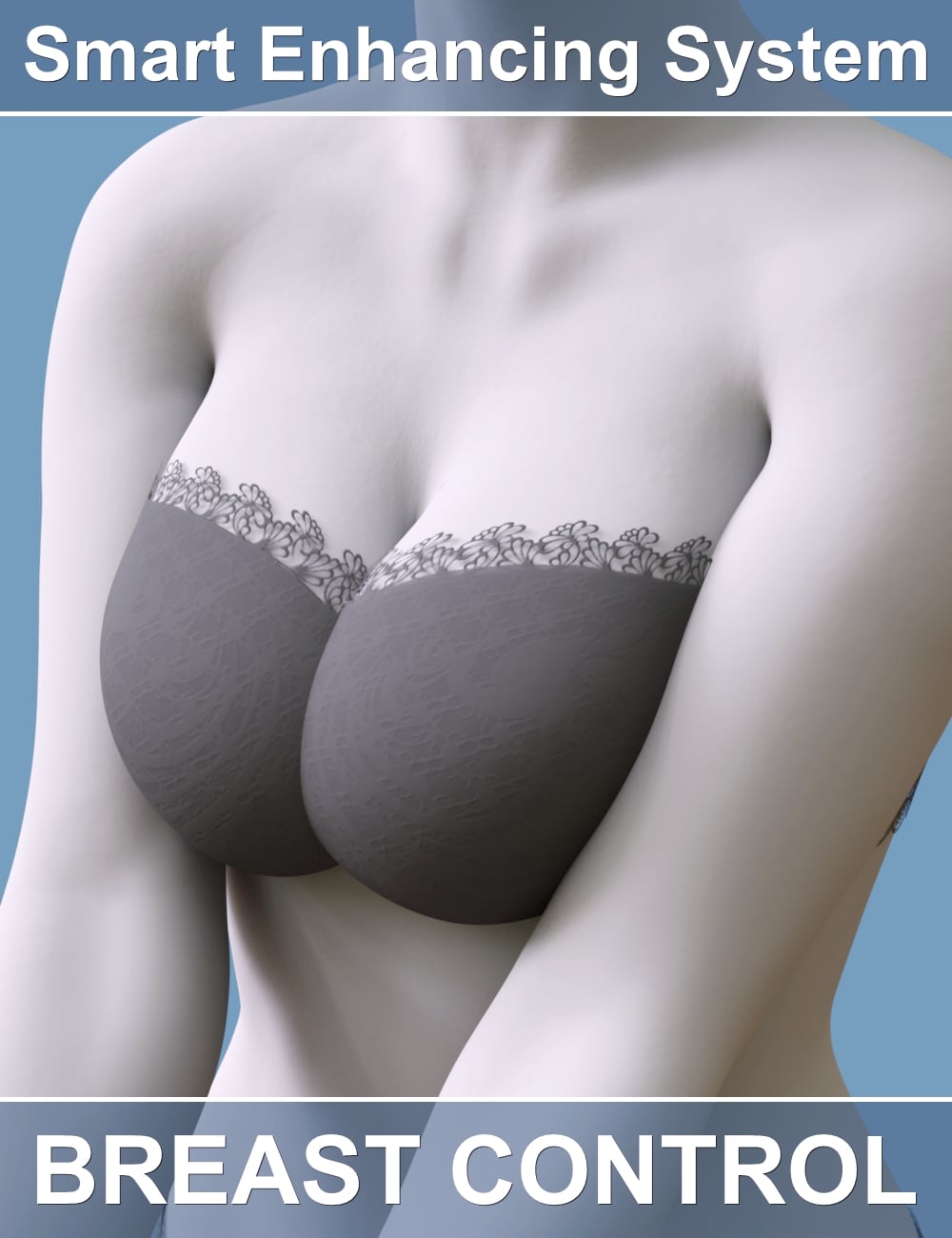 Smart Enhancing System - Breast Control for Genesis 9 by: AlFan, 3D Models by Daz 3D