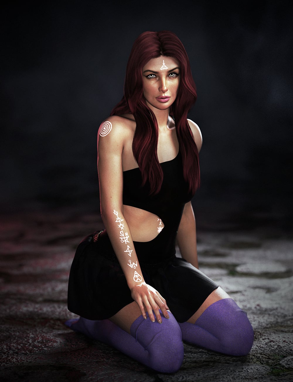 The Anawitch Character Bundle by: Chrryt, 3D Models by Daz 3D