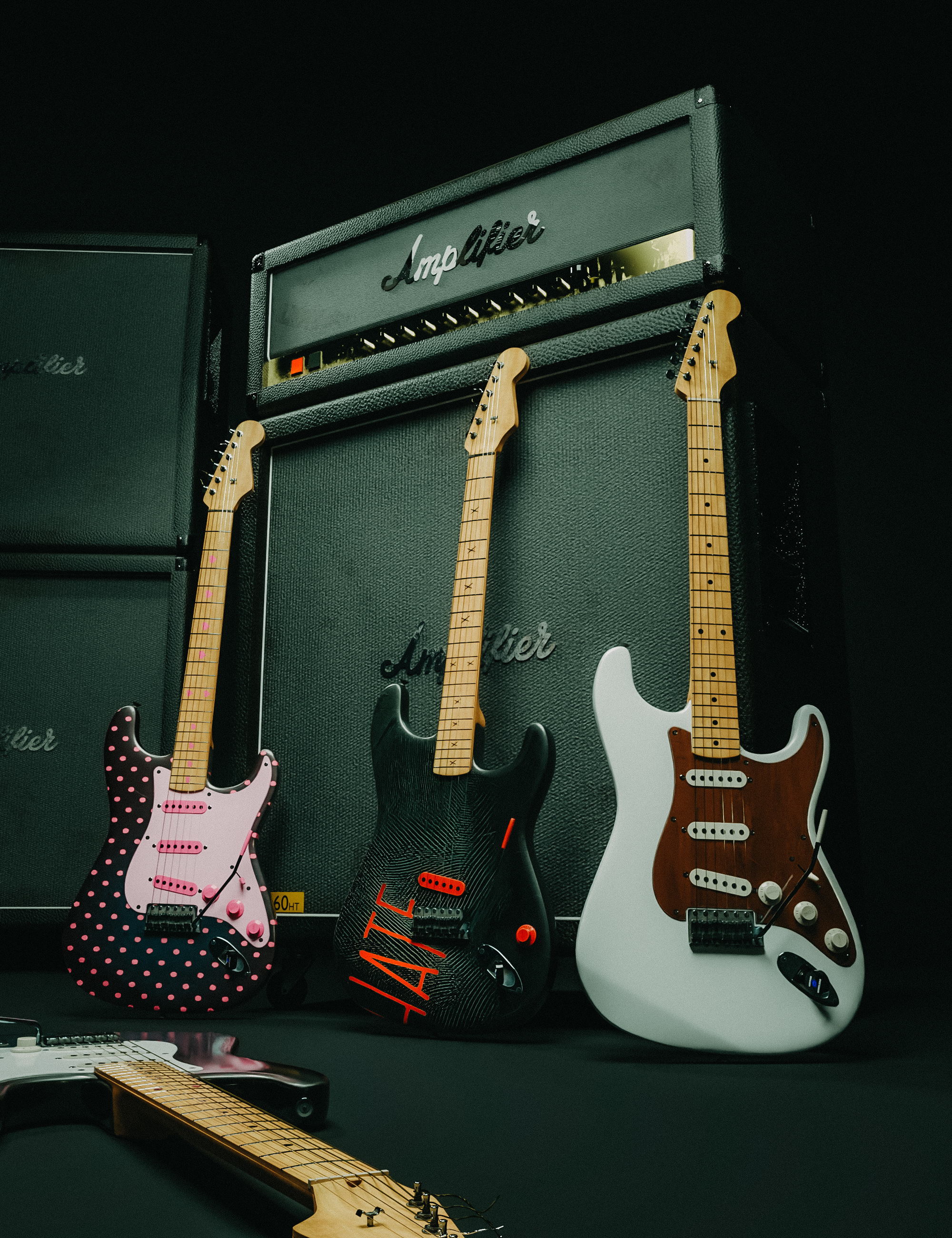 HT Customizable Guitar Strato for Genesis 9 by: Hate94Neu, 3D Models by Daz 3D