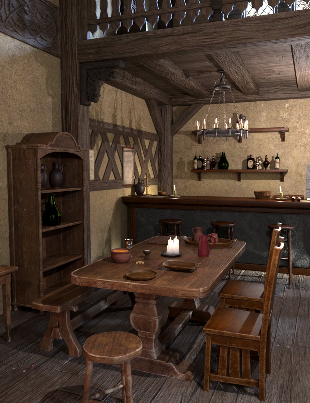 FG Mystic Tavern by: IronmanFugazi1968, 3D Models by Daz 3D