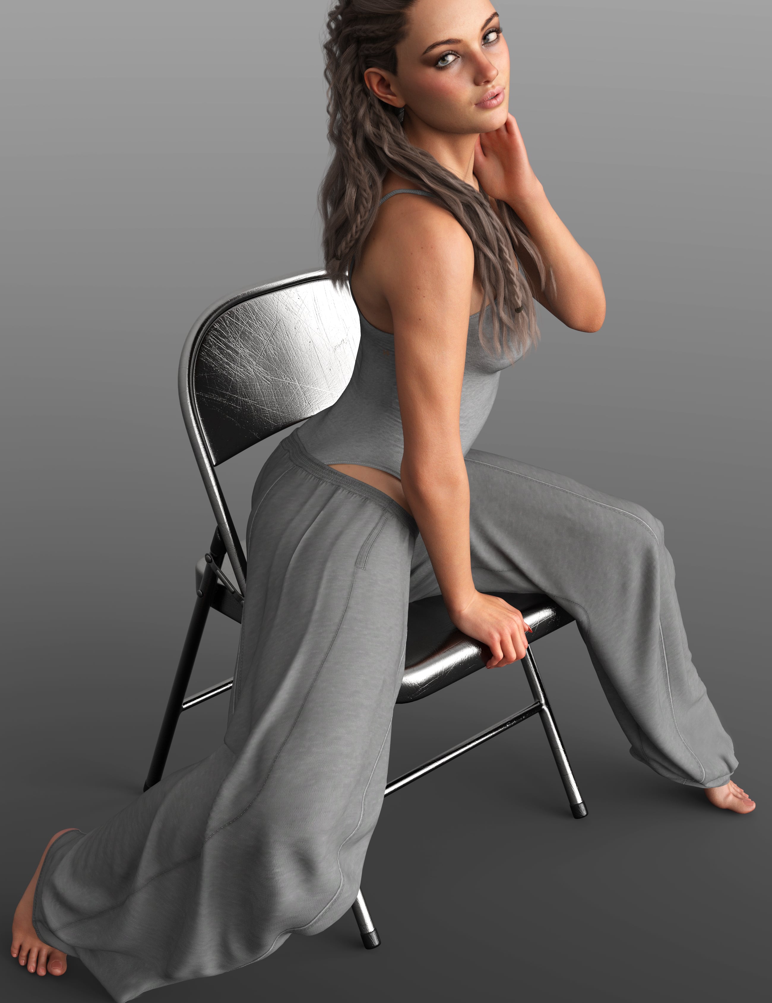 X-Fashion Off Guty Muse Outfit for Genesis 9 and 8 Female by: xtrart-3d, 3D Models by Daz 3D