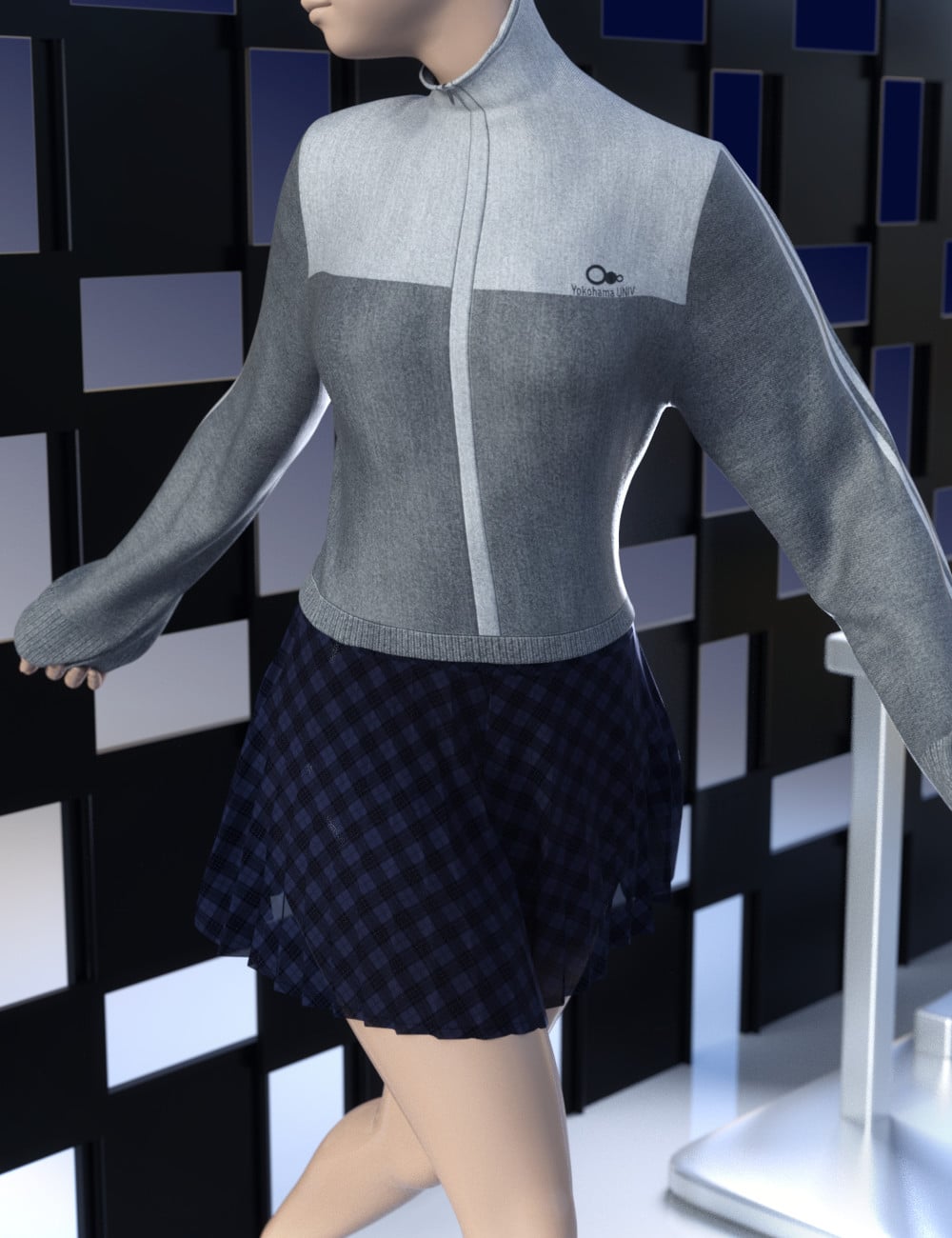 dForce Young Pop Outfit for Genesis 9 by: tentman, 3D Models by Daz 3D