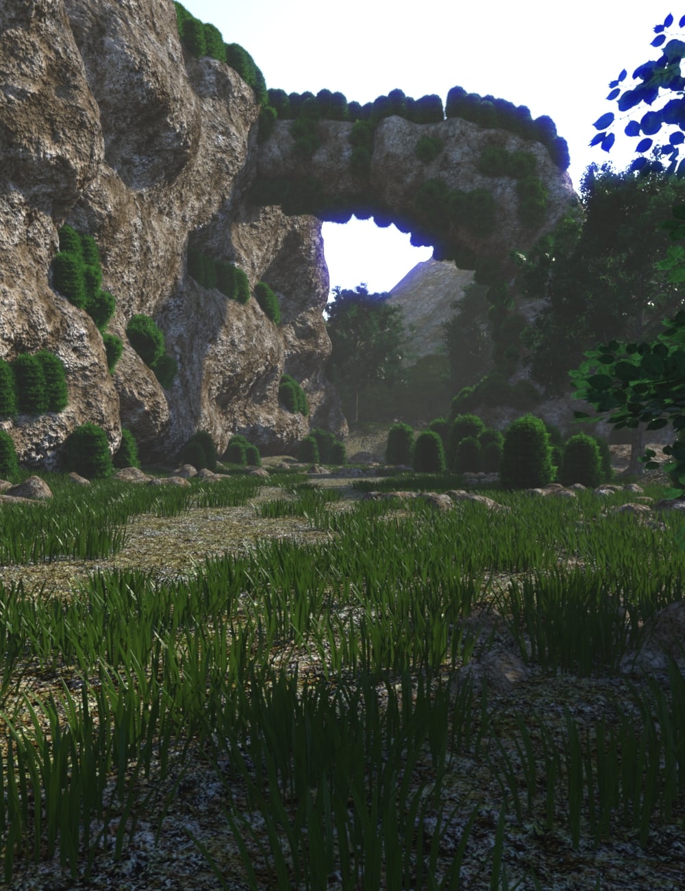 The Rocky Arch by: JeffersonAF, 3D Models by Daz 3D