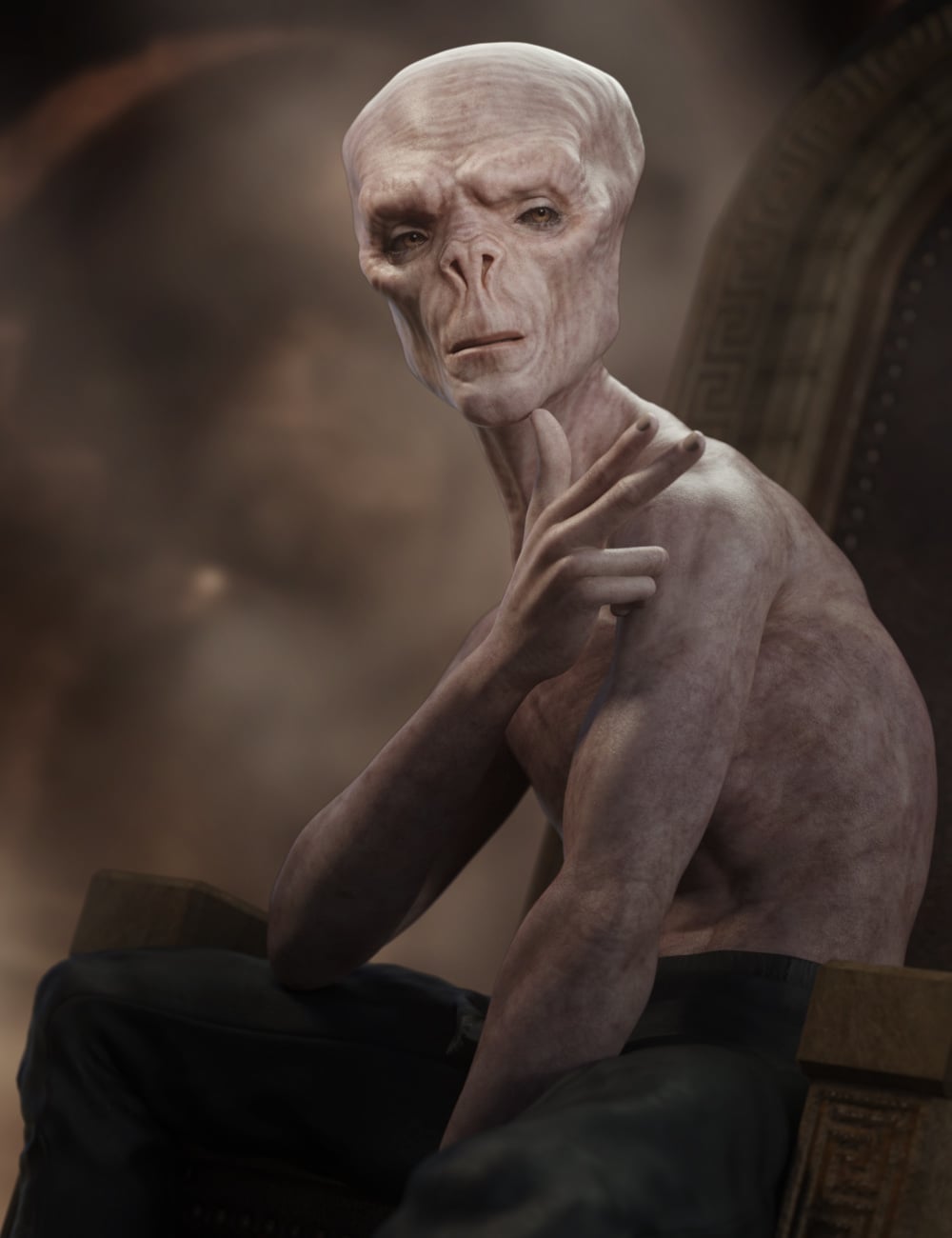 Raw Deals - Oruul Alien for Genesis 9 by: RawArt, 3D Models by Daz 3D