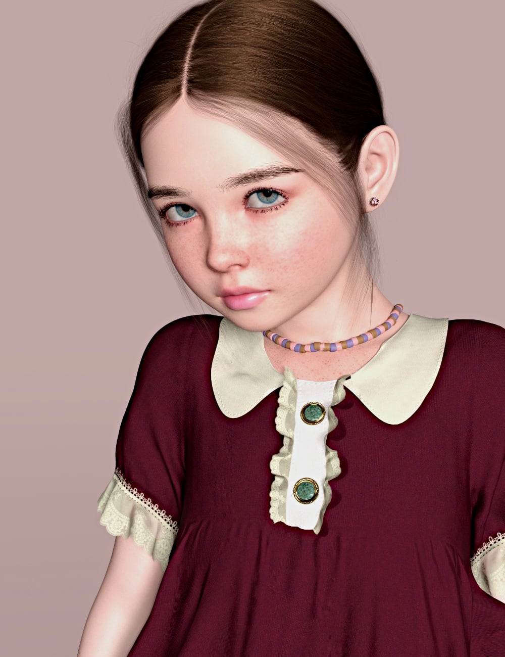 Q321 Liene for Genesis 9 Feminine by: Quadraw321, 3D Models by Daz 3D