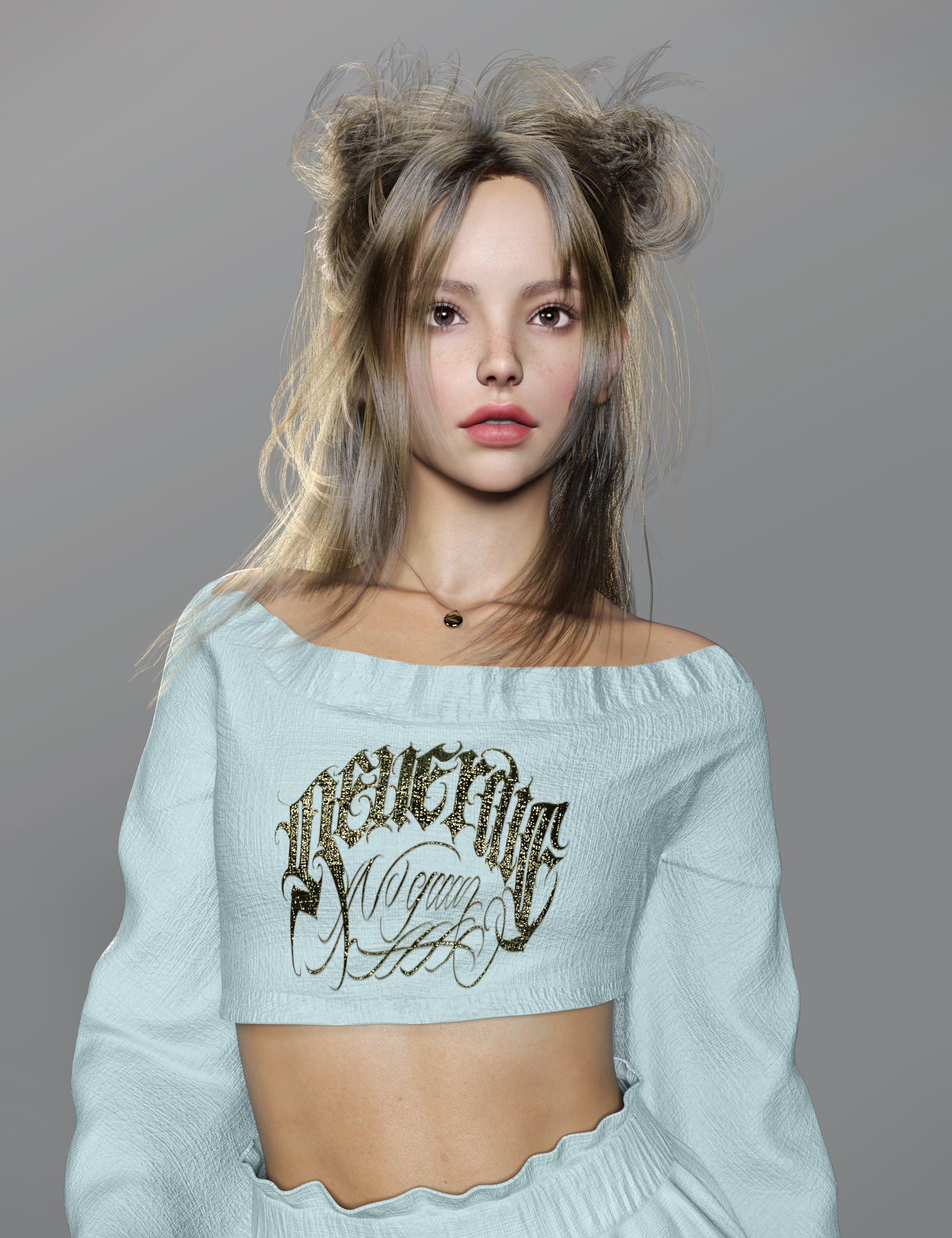 MB Peura HD for Genesis 9 Feminine by: Magic Brush, 3D Models by Daz 3D