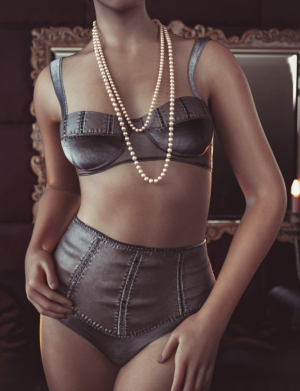 CB After Dark 06 Clothing Set for Genesis 9 by: CynderBlue, 3D Models by Daz 3D