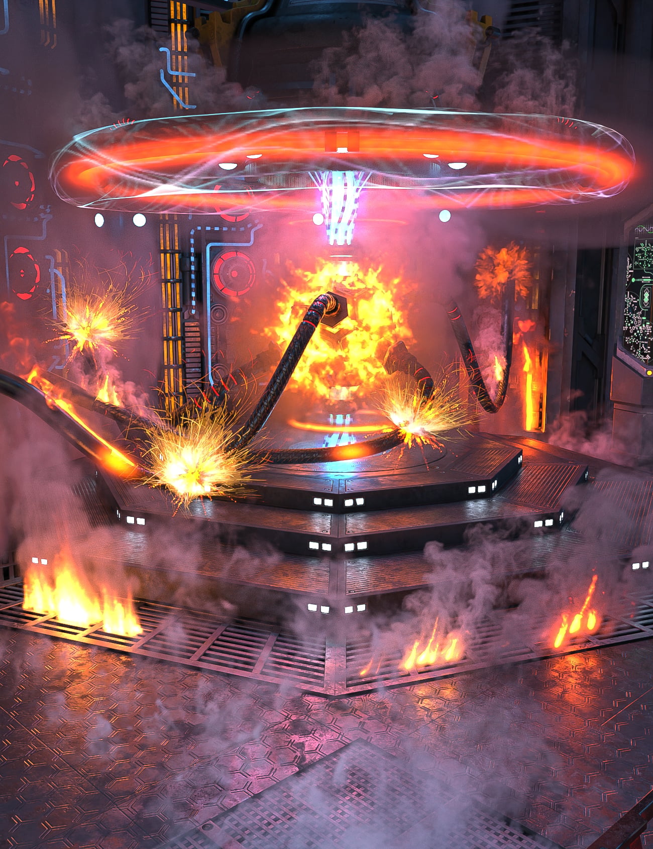 SE VDB Energy by: Space Elsa, 3D Models by Daz 3D