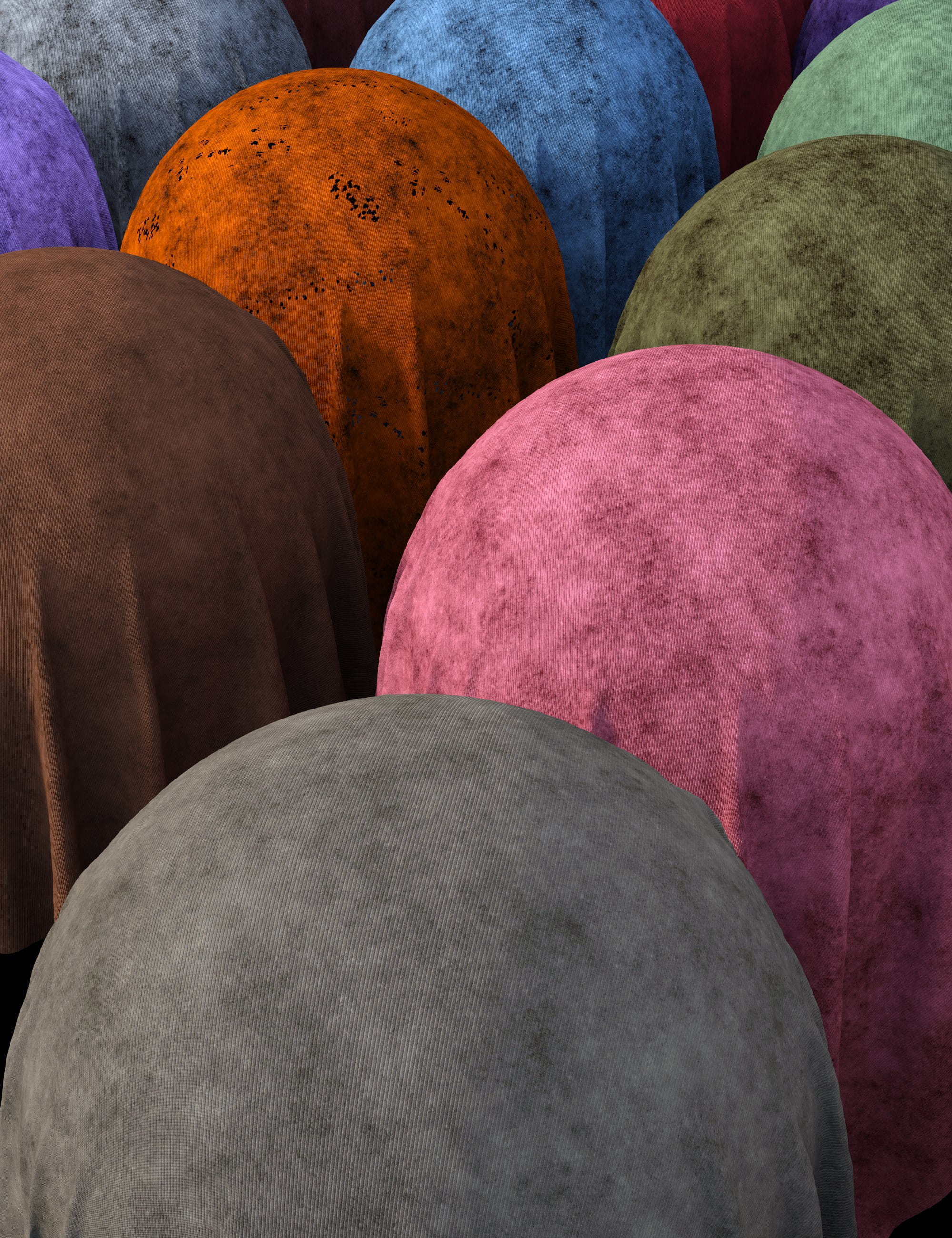 Worn Fabric Iray Shaders - MR by: Nelmi, 3D Models by Daz 3D
