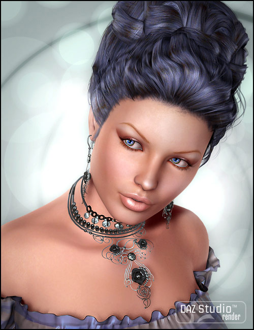 Isabel Hair by: goldtasselPropschick, 3D Models by Daz 3D
