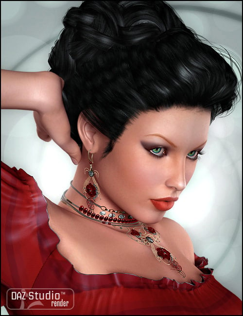 Isabel Hair by: goldtasselPropschick, 3D Models by Daz 3D
