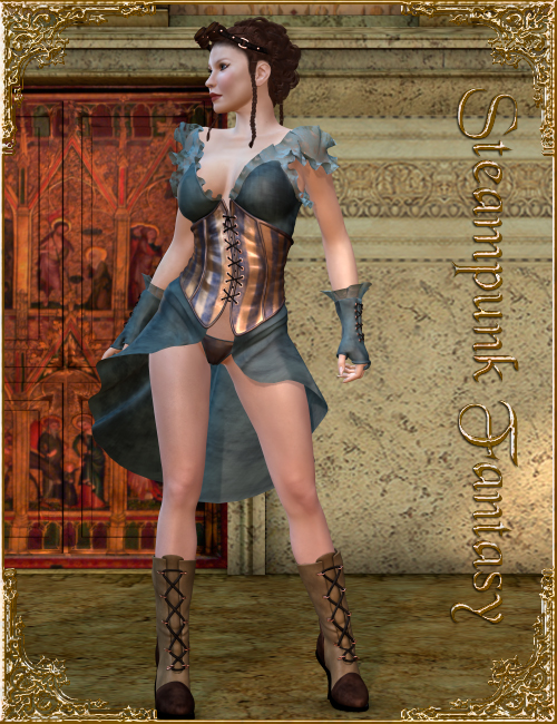 Steampunk Fantasy by: Nathy Design, 3D Models by Daz 3D