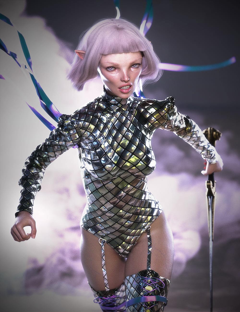 The Nyssara Wild Bundle by: Chrryt, 3D Models by Daz 3D