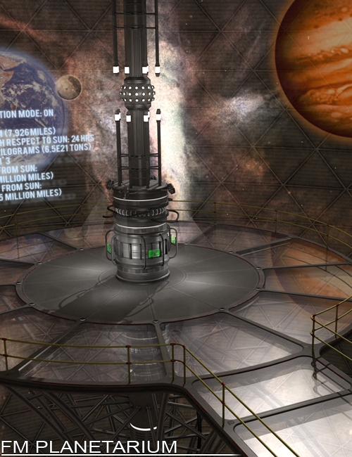 Planetarium by: Flipmode, 3D Models by Daz 3D