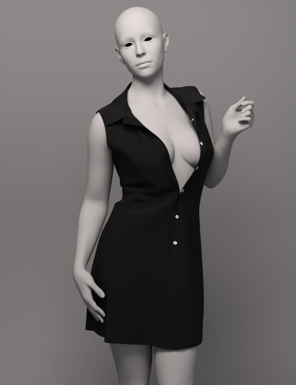 EG POVB Dress and Summer Refreshing Set for Genesis 9 Bundle by: Ergou, 3D Models by Daz 3D