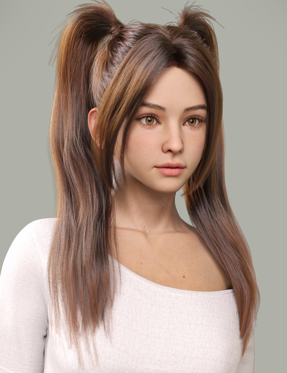MB Quinci HD for Genesis 9 Feminine by: Magic Brush, 3D Models by Daz 3D