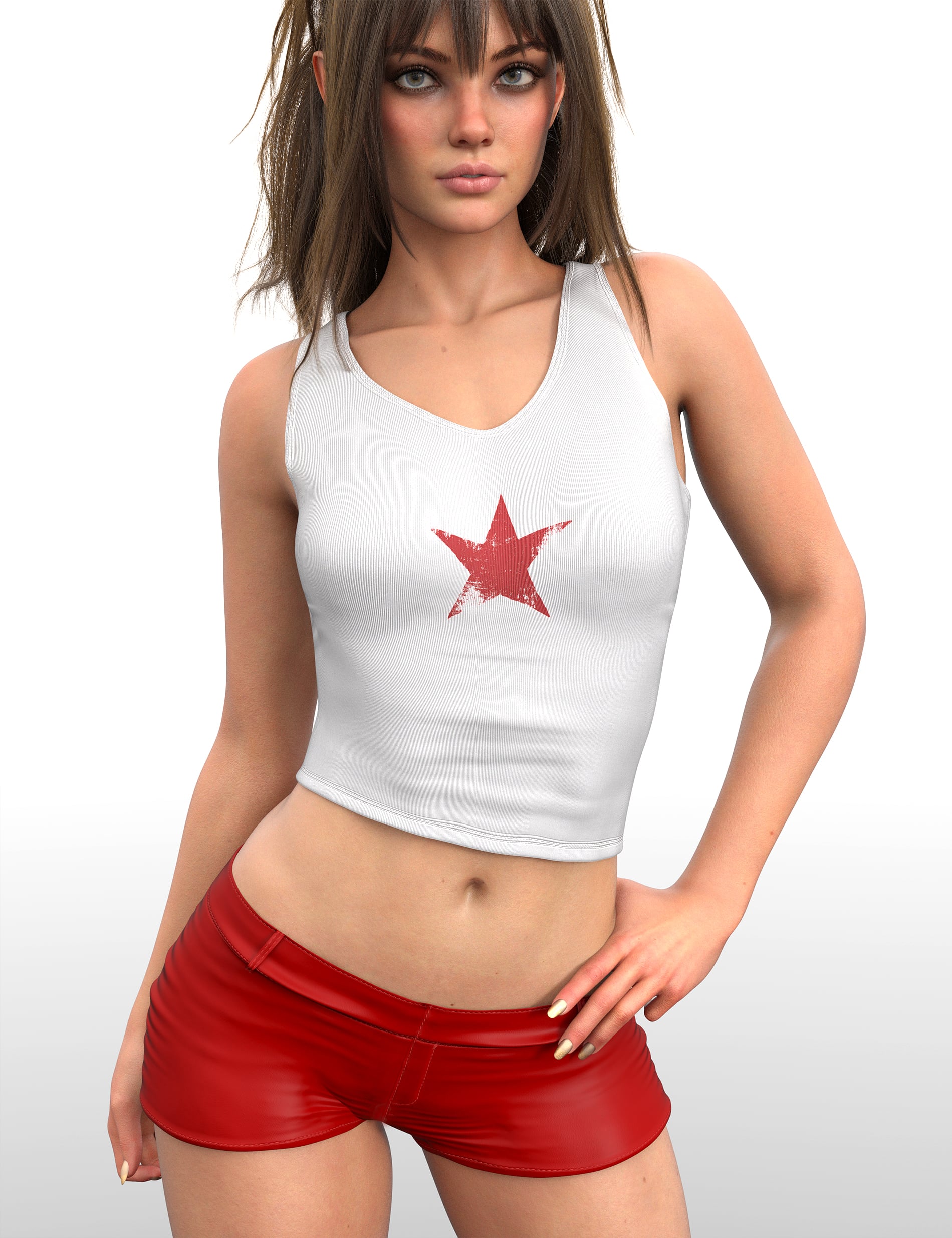 X-Fashion Urban Crush Outfit for Genesis 9 and 8 Female by: xtrart-3d, 3D Models by Daz 3D