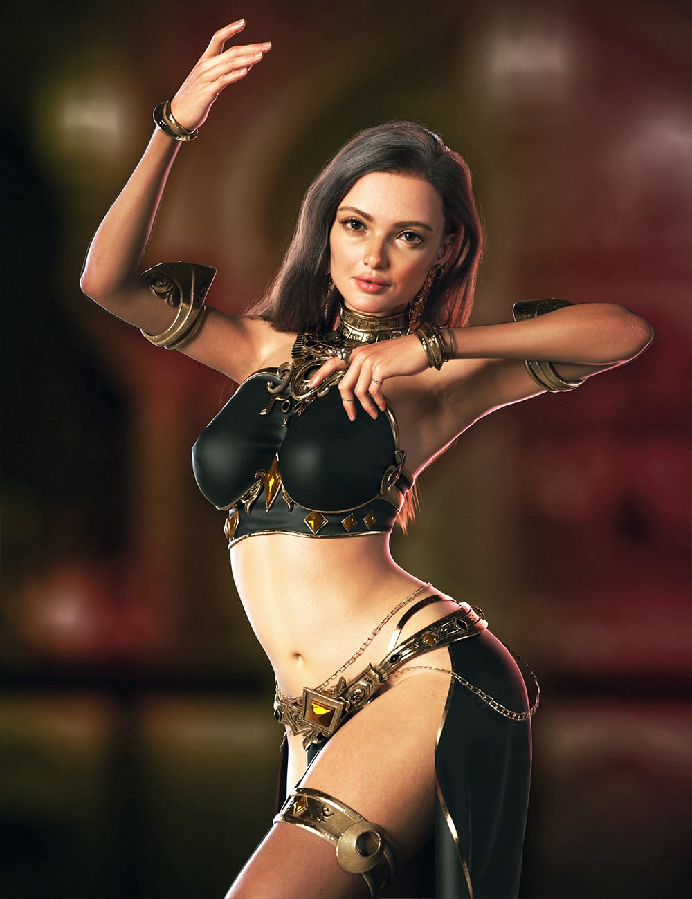 Kelila HD for Genesis 9 by: Chrryt, 3D Models by Daz 3D