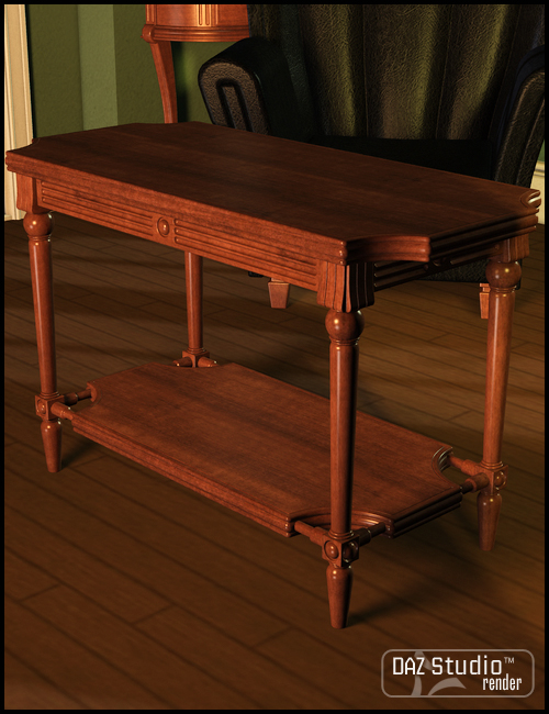 Classic Furniture Assortment by: , 3D Models by Daz 3D