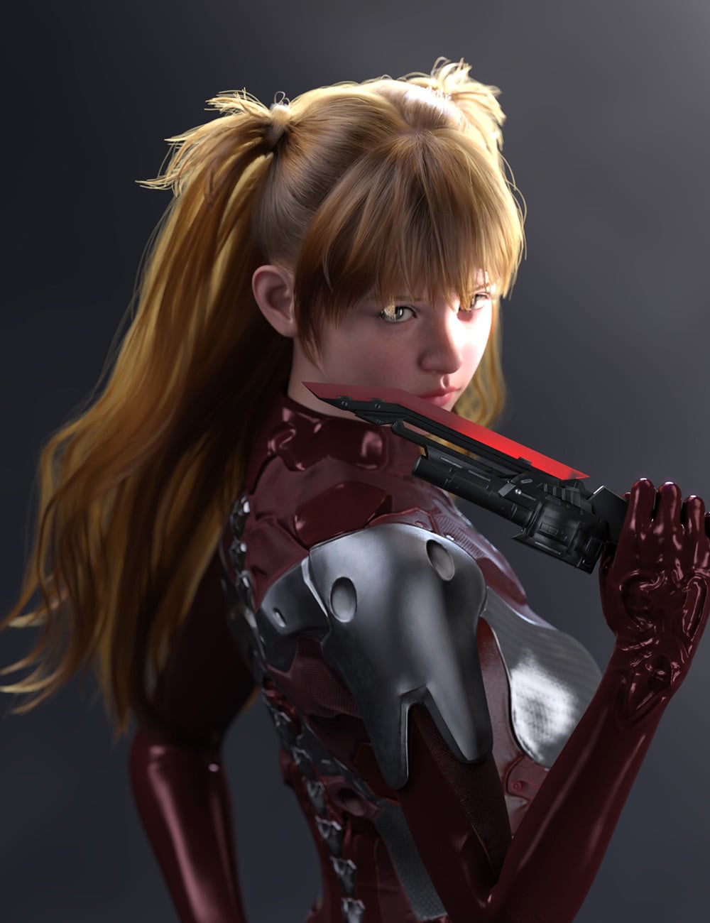 Princess Series Vanguard Bodysuit for Genesis 9 by: Princess_pa, 3D Models by Daz 3D
