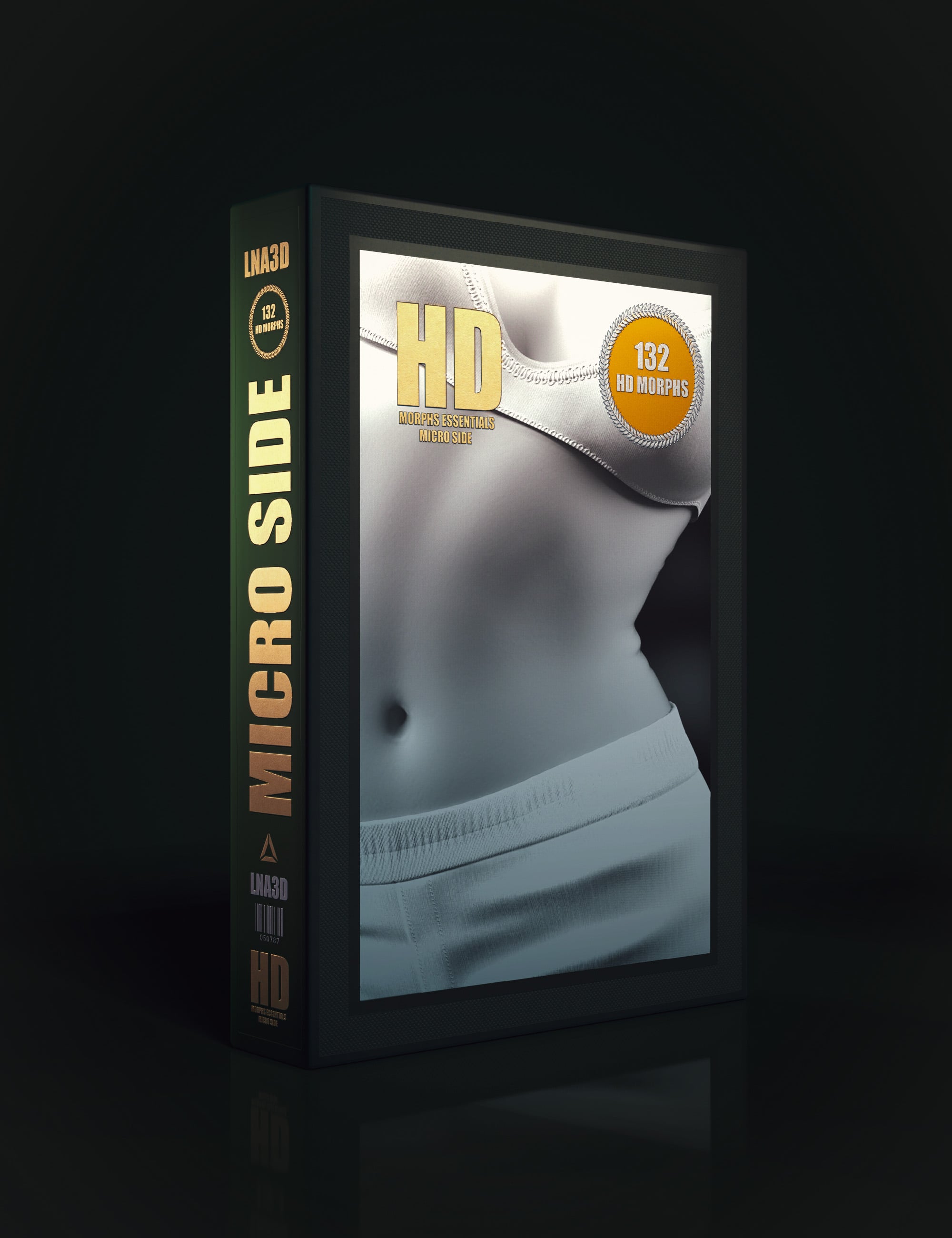 HD Essentials Micro Side for Genesis 9 by: Luthbellina, 3D Models by Daz 3D