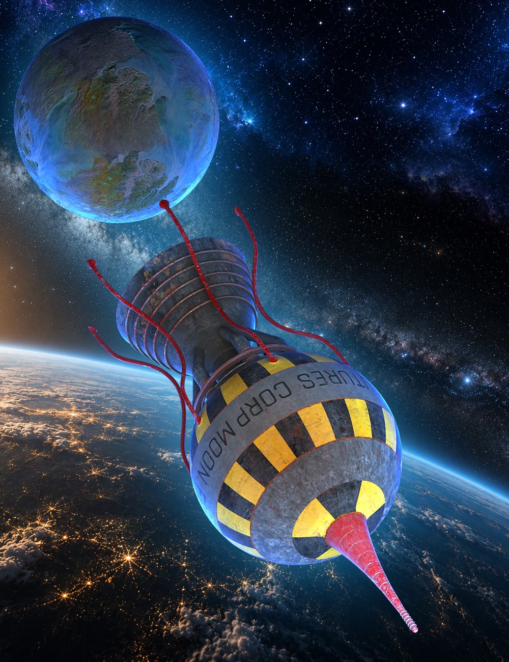Retro Futures Moon Mover by: ForbiddenWhispersDavid Brinnen, 3D Models by Daz 3D