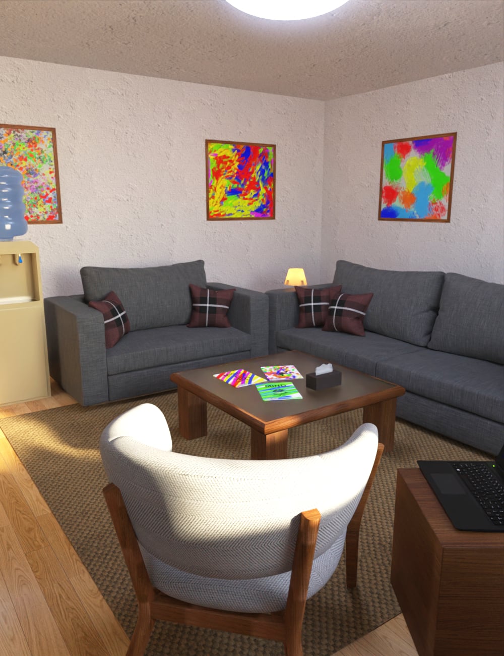 AP Therapist Office by: AcharyaPolina, 3D Models by Daz 3D