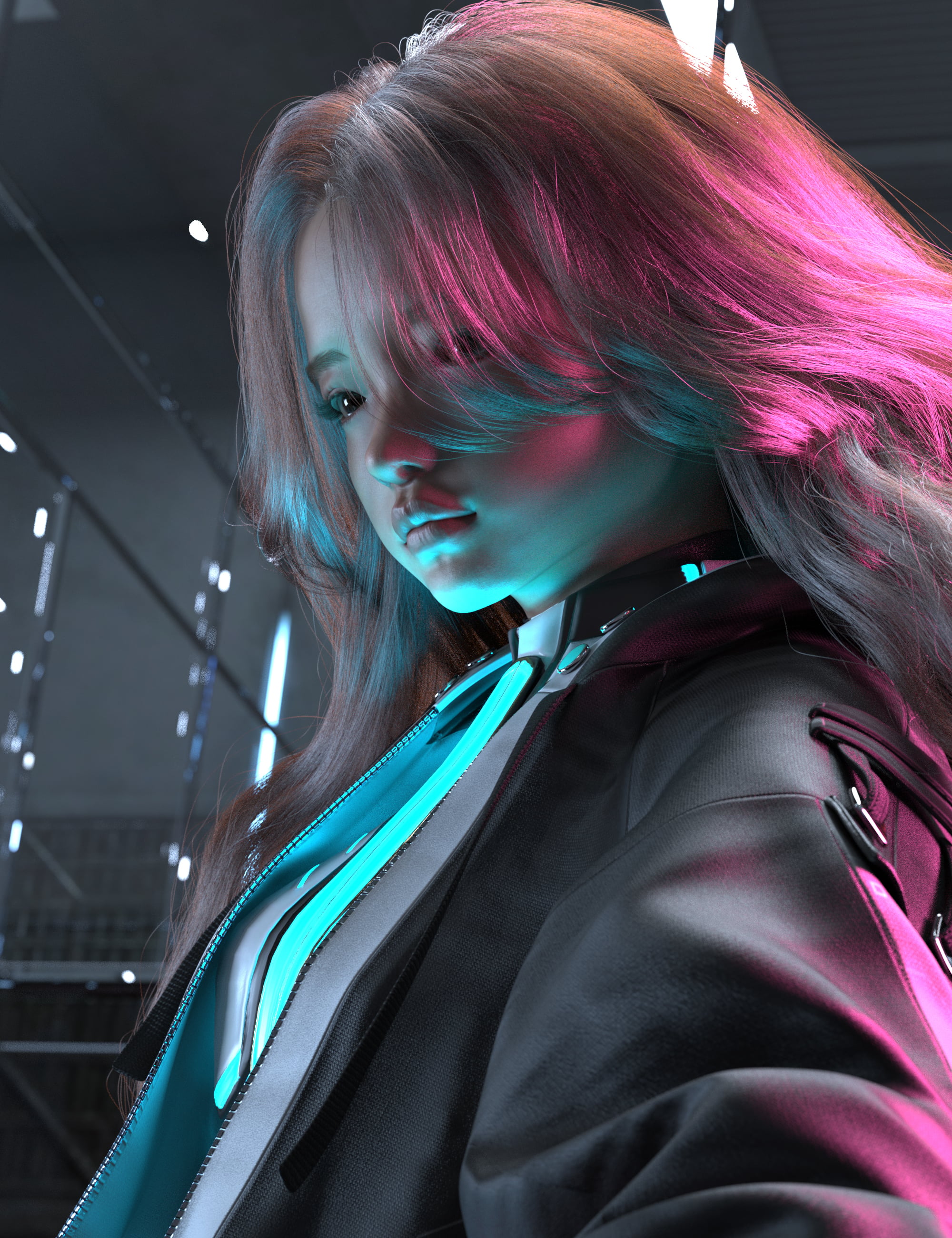 GrF Gowee HD for Genesis 9 Female by: Green Finger, 3D Models by Daz 3D