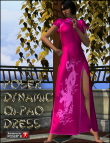 Poser Dynamic Qi-Pao Dress Poser Dynamic Qi-Pao Dress by: DraagonStormOptiTex, 3D Models by Daz 3D