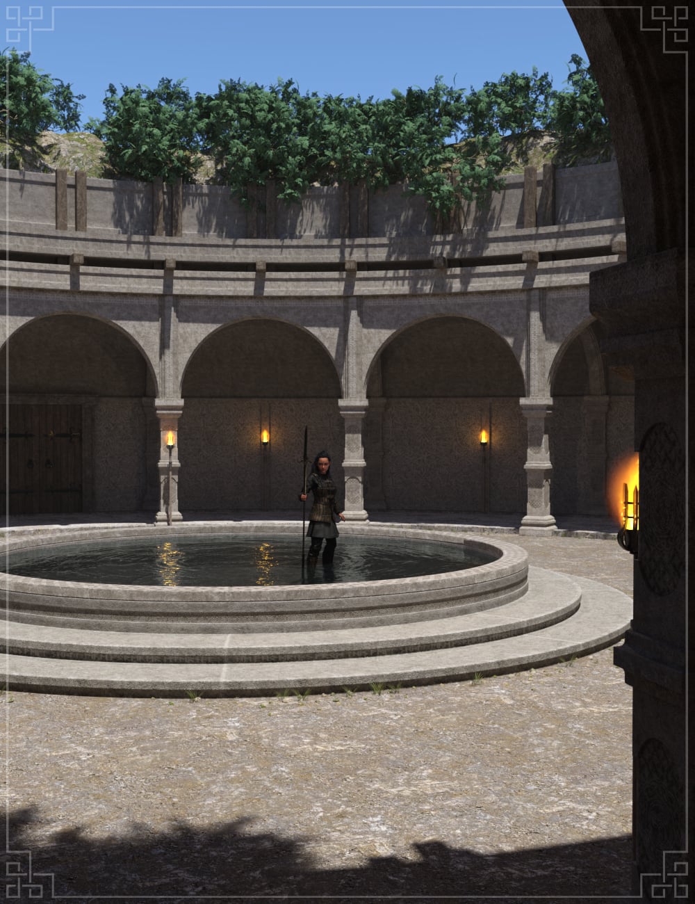 FM Eternal Well by: Flipmode, 3D Models by Daz 3D