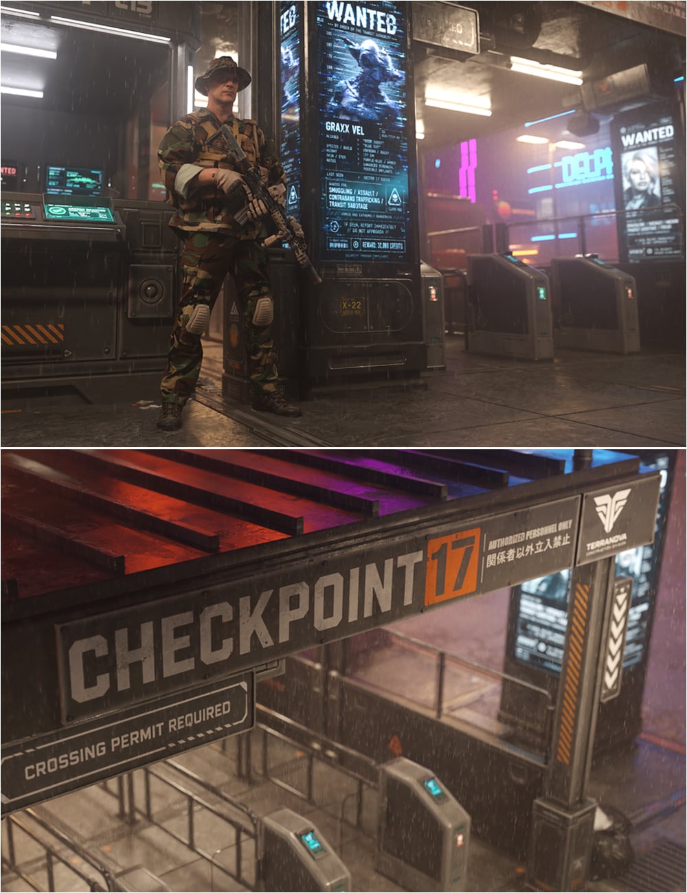 Checkpoint 17 by: Stonemason, 3D Models by Daz 3D