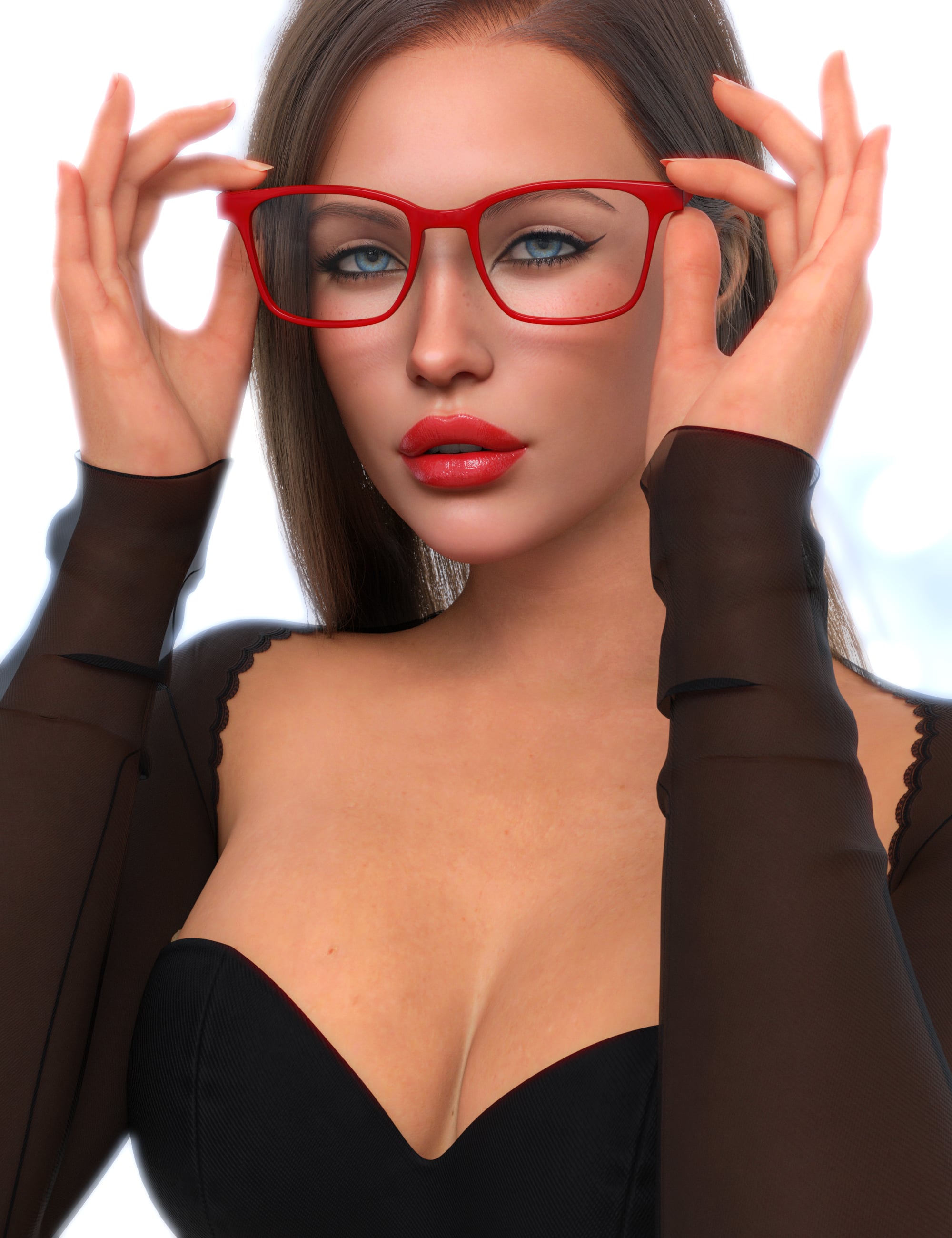 Z Specstacular Prop and Poses for Genesis 9 and 8 Female by: Zeddicuss, 3D Models by Daz 3D