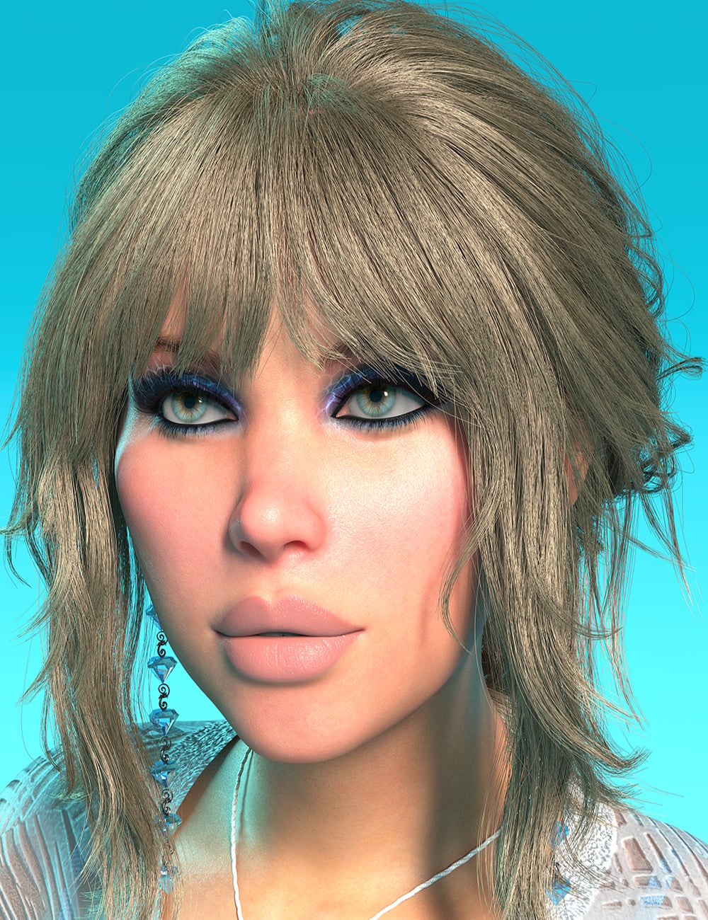 TMLM Cali for Genesis 9 by: TwiztedMetalLuxey Muses, 3D Models by Daz 3D