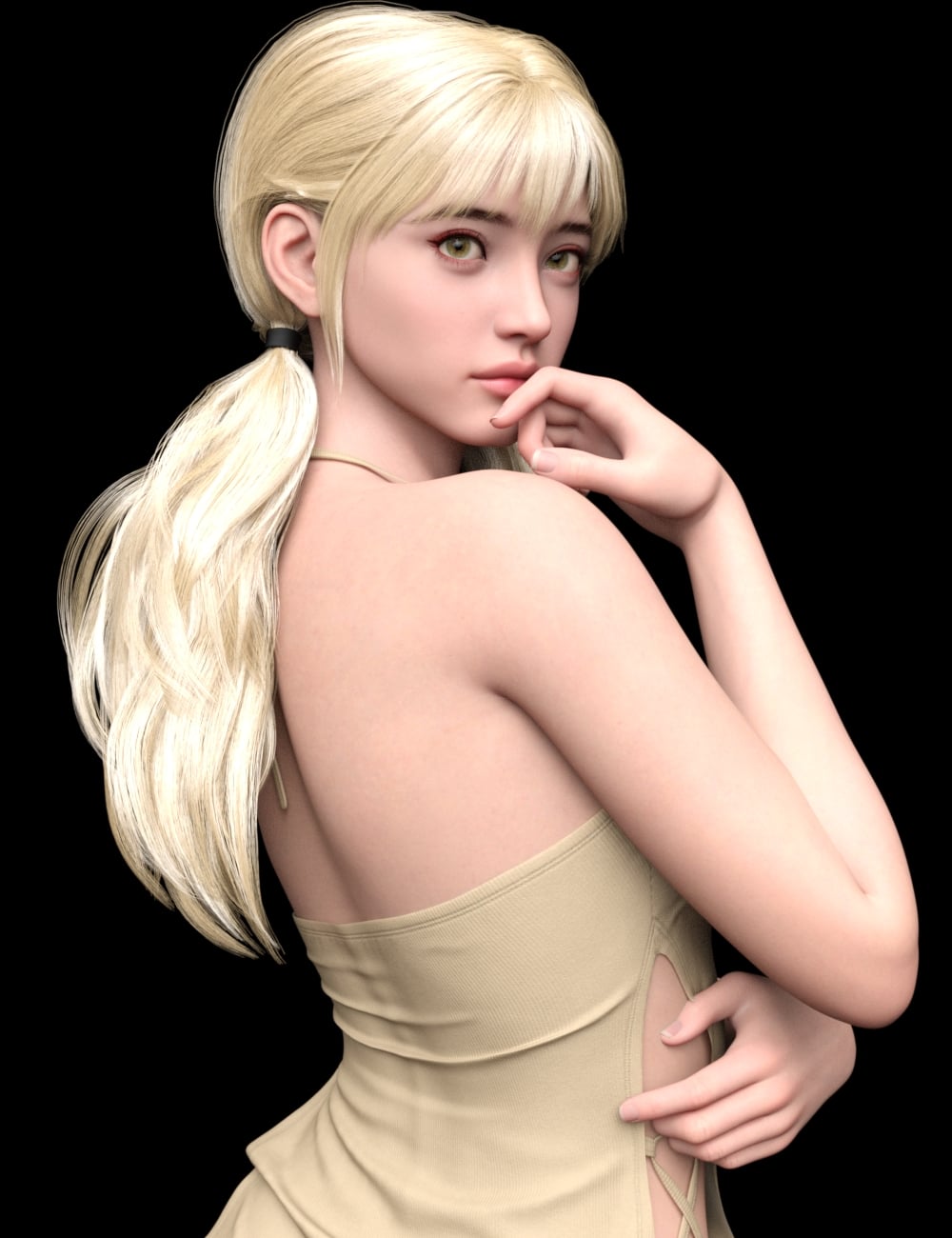 PA Helena Hair for Genesis 9 Feminine by: Paragon, 3D Models by Daz 3D