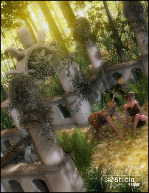 Jungle Hideaway by: ARTCollab, 3D Models by Daz 3D