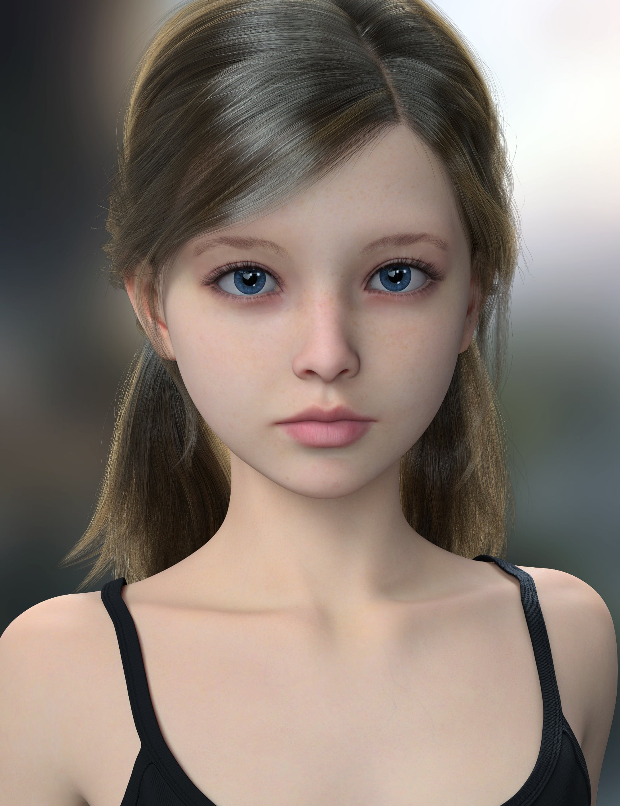 Vo Mip Young HD for Genesis 9 by: VOOTW, 3D Models by Daz 3D