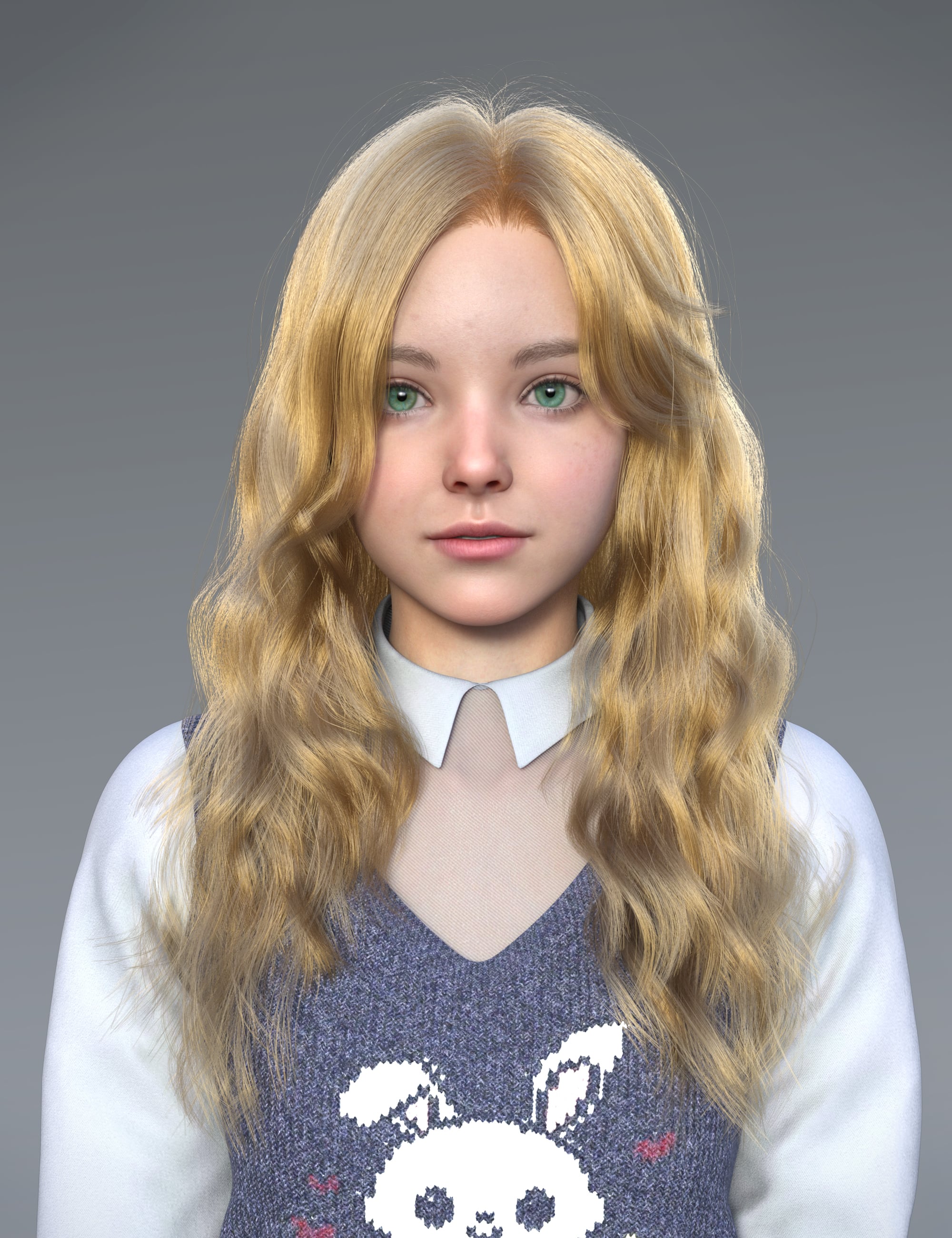 MB Danniella HD for Genesis 9 Feminine by: Magic Brush, 3D Models by Daz 3D
