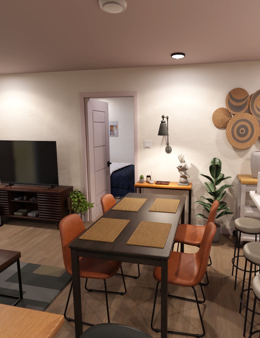 FG My First Apartment Bundle by: IronmanFugazi1968, 3D Models by Daz 3D