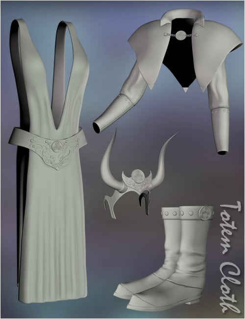 DMR Totem Cloth by: Daniemarforno, 3D Models by Daz 3D