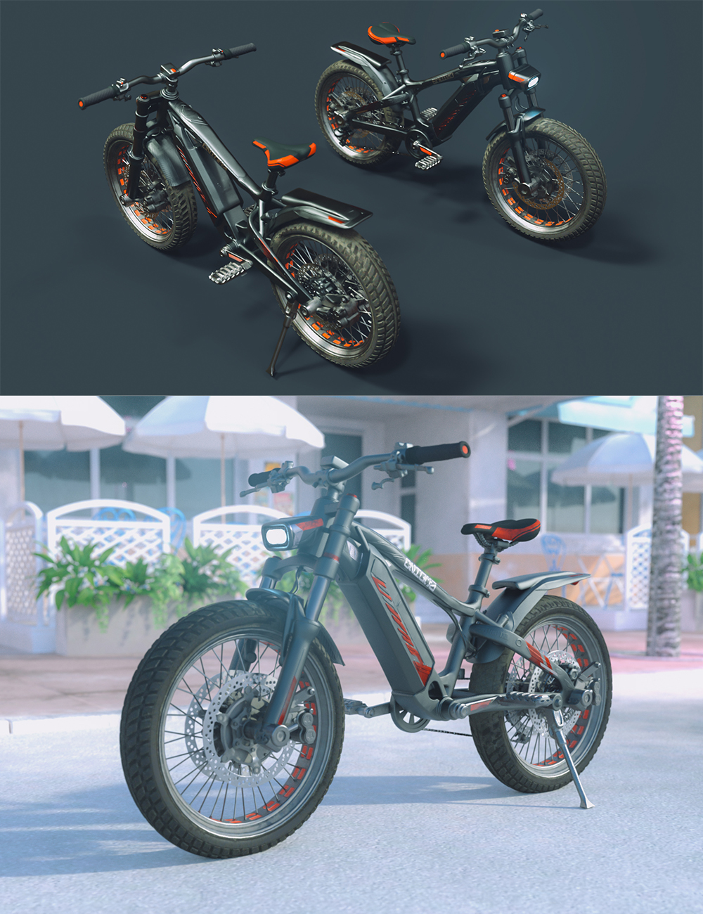 Polish Summer Bike by: Polish, 3D Models by Daz 3D