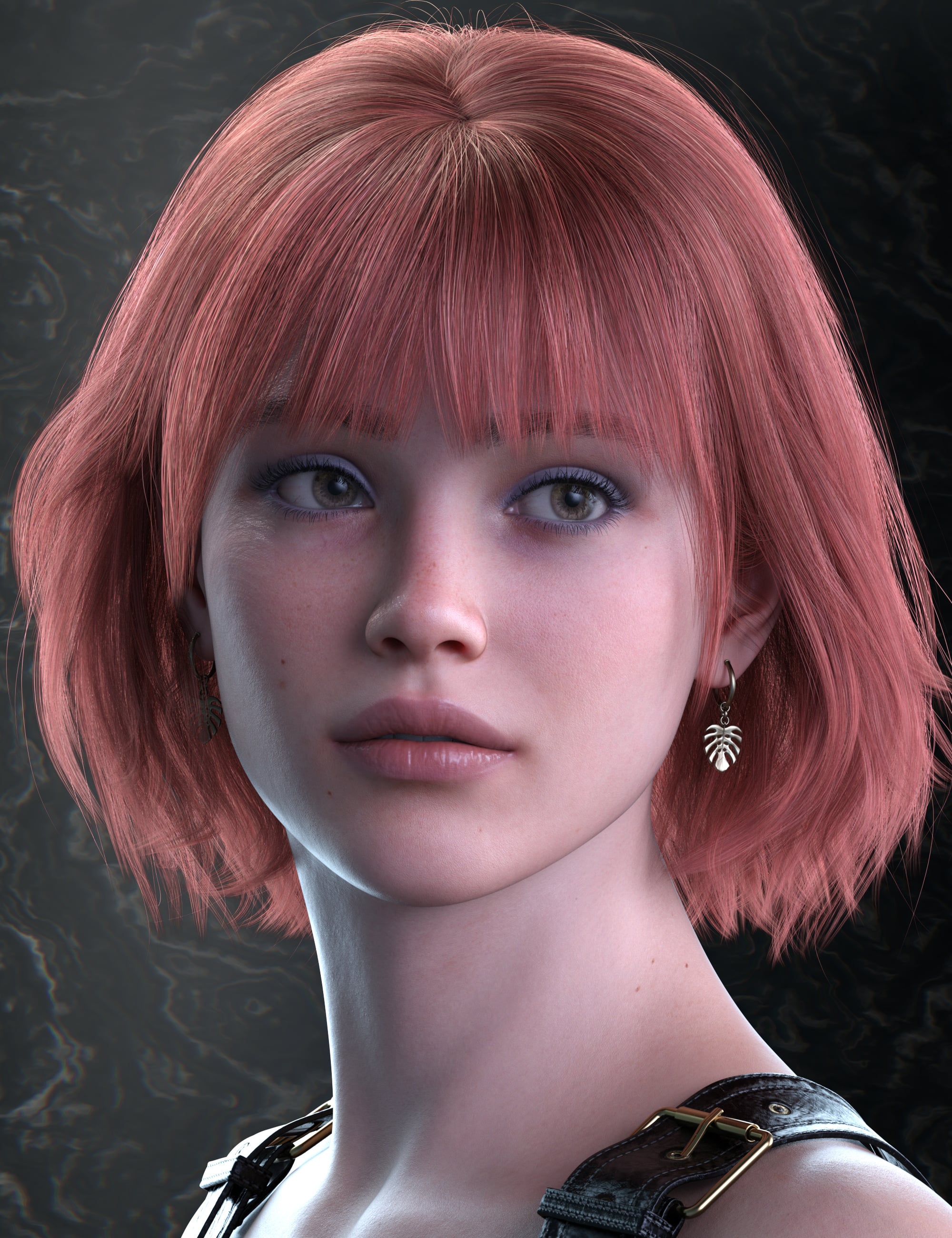ALO Matina Hair for Genesis 9, 8 and 8.1 Females by: Akhelloos, 3D Models by Daz 3D