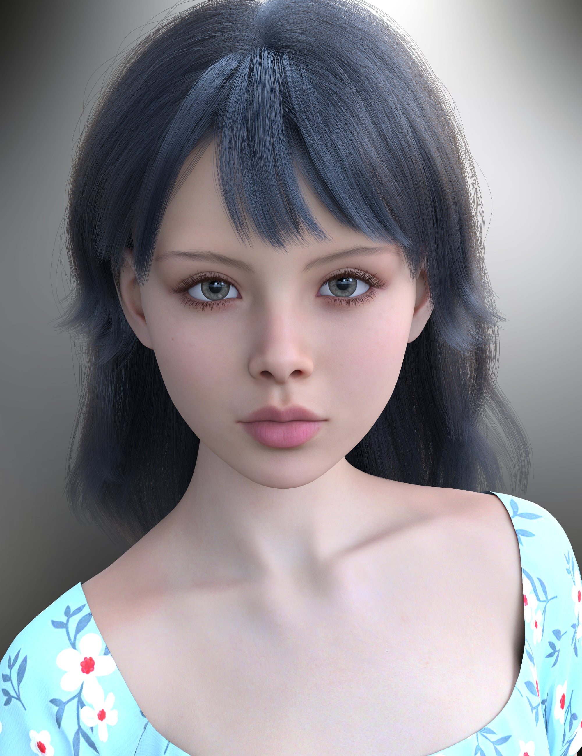 Vo Corva Young HD for Genesis 9 by: VOOTW, 3D Models by Daz 3D
