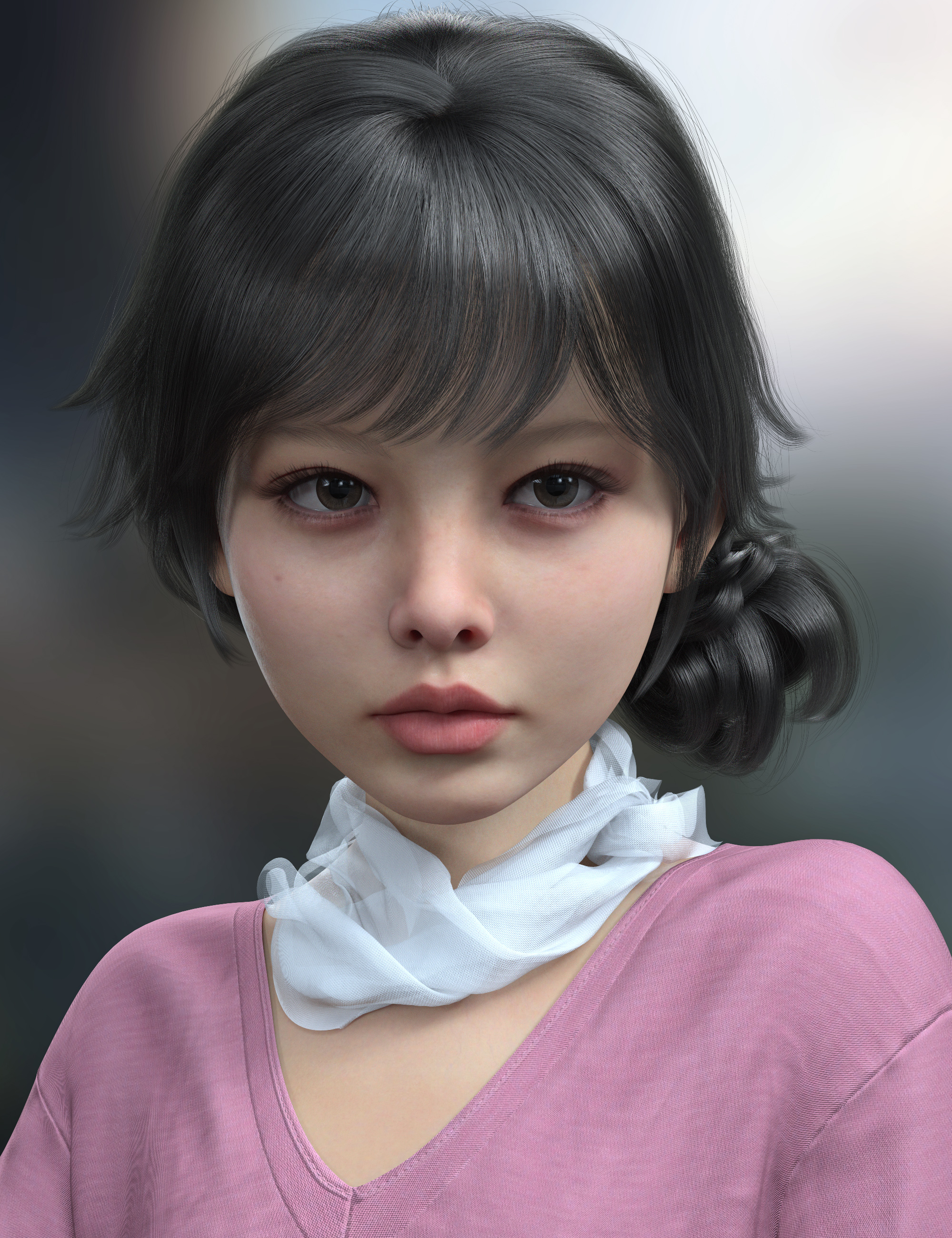 Vo Kes Young HD for Genesis 9 by: VOOTW, 3D Models by Daz 3D