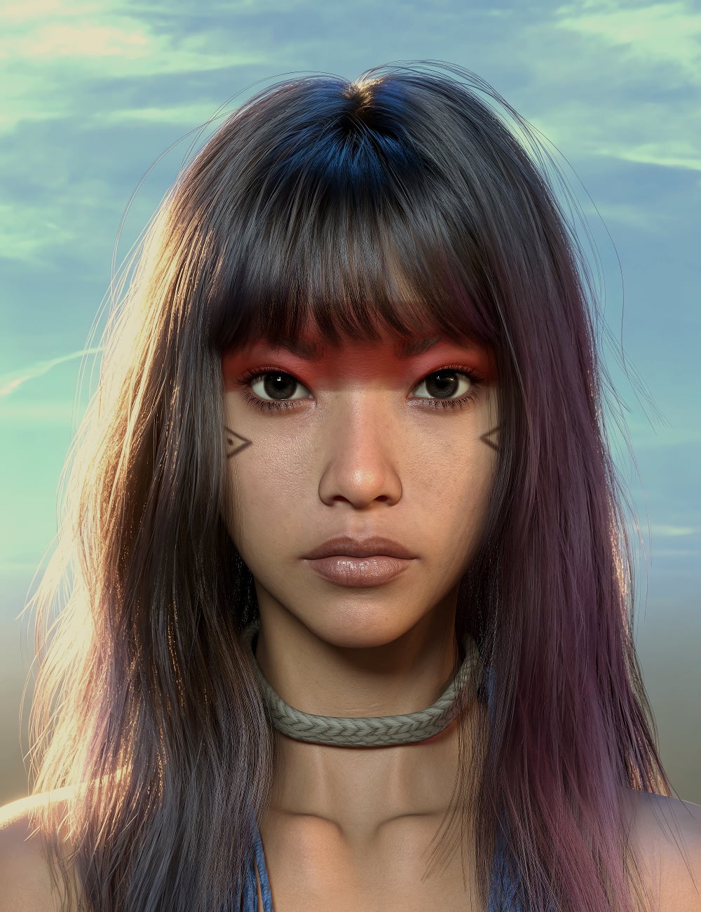Lala Xinguana HD for Genesis 9 Feminine by: Lala-Rabbit, 3D Models by Daz 3D