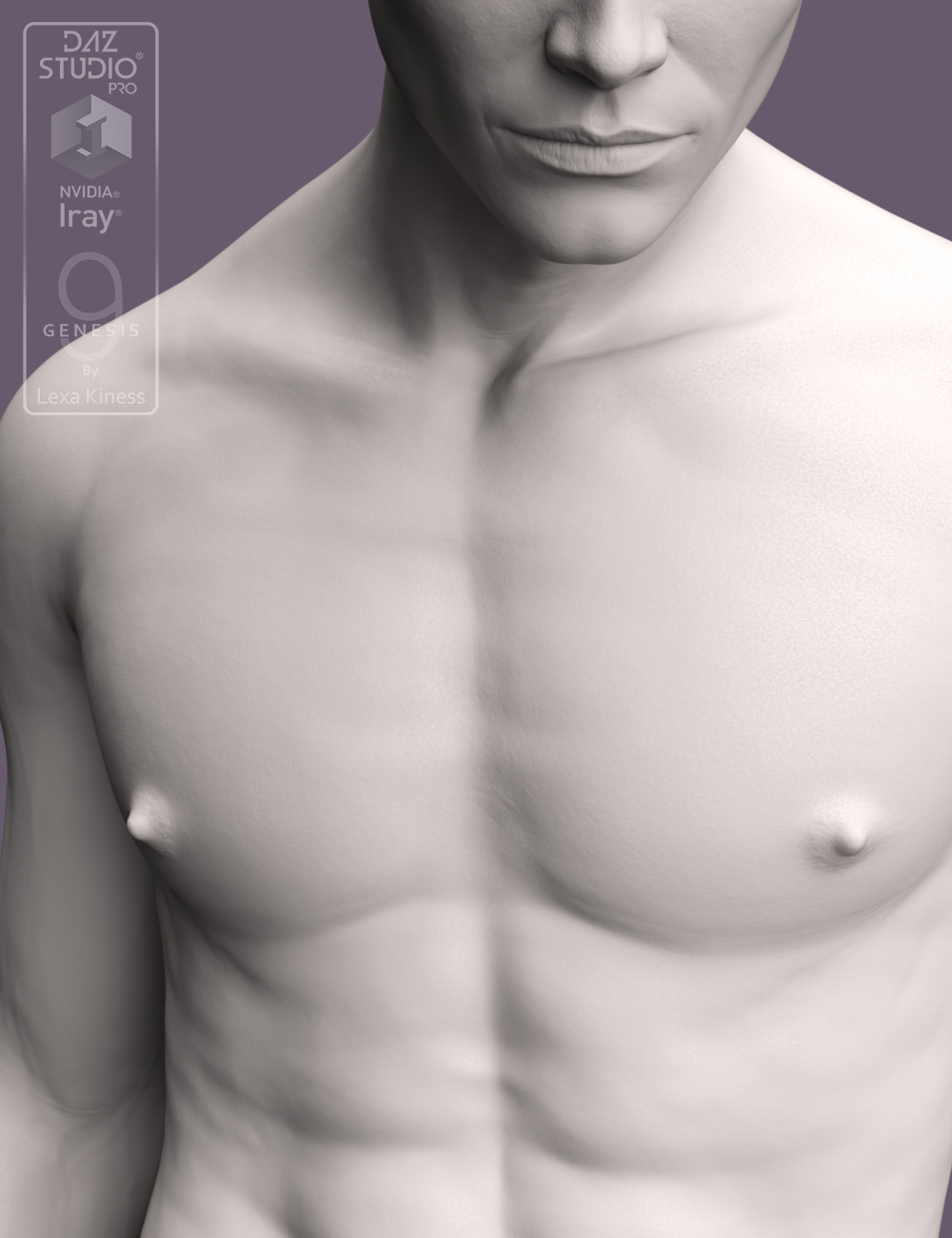 LK Chest Kit - HD Refined Details for Genesis 9 - Merchant Resource by: Lexa Kiness, 3D Models by Daz 3D