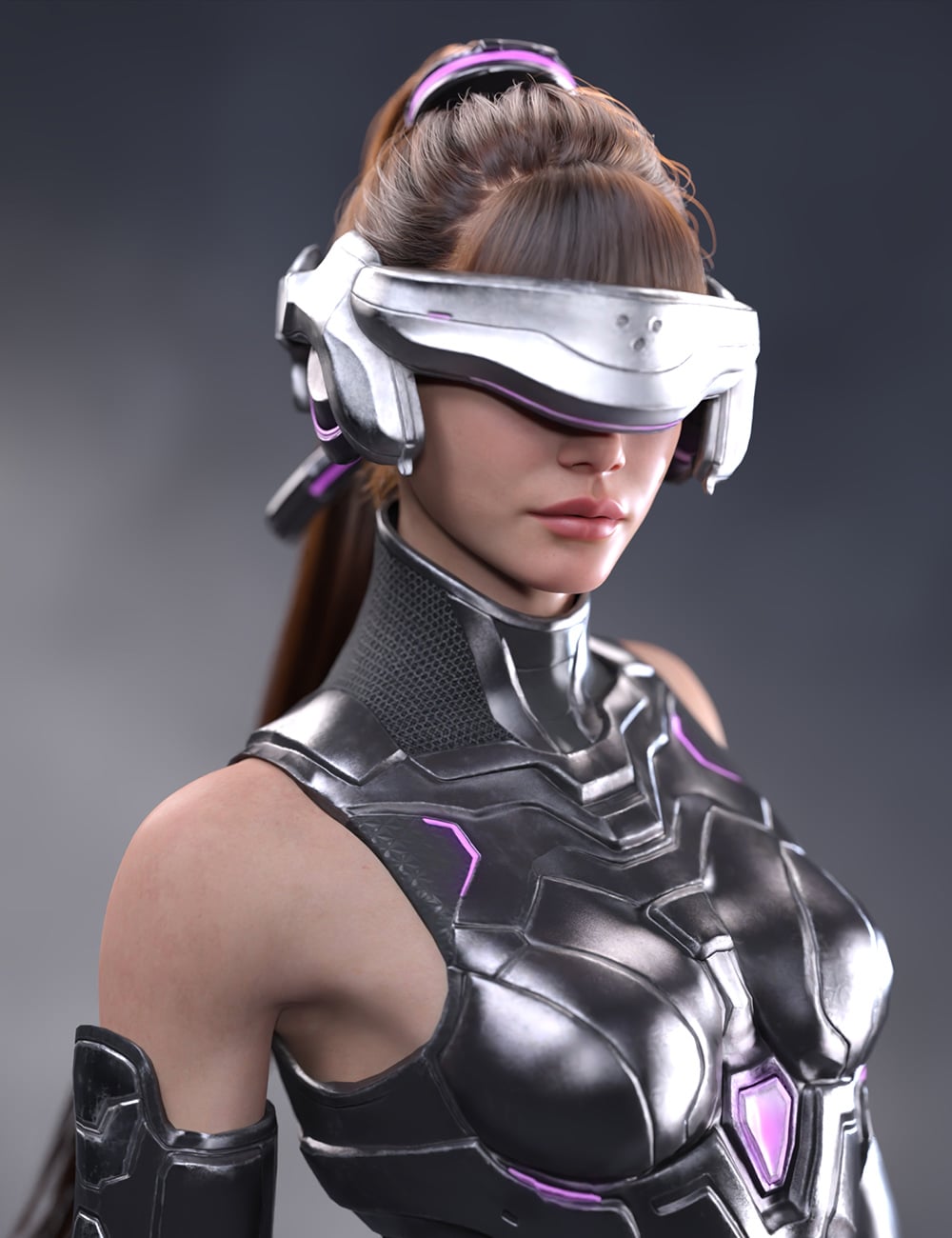 Princess Series Phantom Mercenary Outfit for Genesis 9 by: Princess_pa, 3D Models by Daz 3D