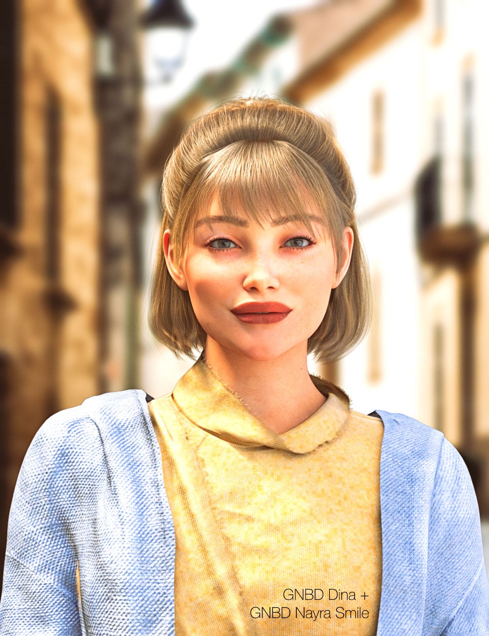 GNBD Dina for Genesis 9 Feminine by: Giko, 3D Models by Daz 3D
