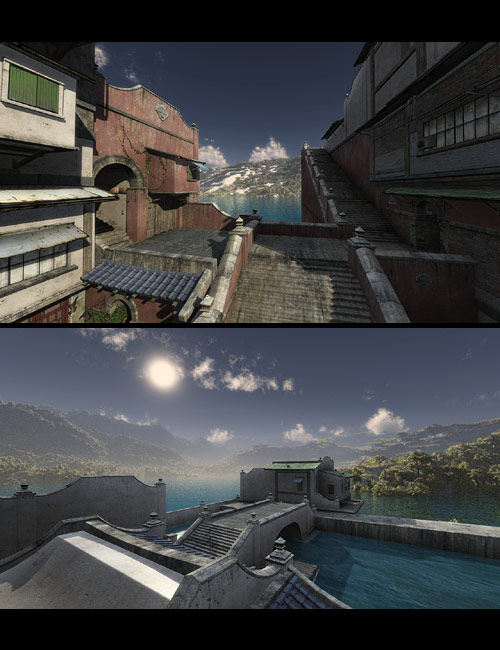 Light n' Go - Streets Of Asia Light n' Go - Streets Of Asia by: Dreamlight, 3D Models by Daz 3D