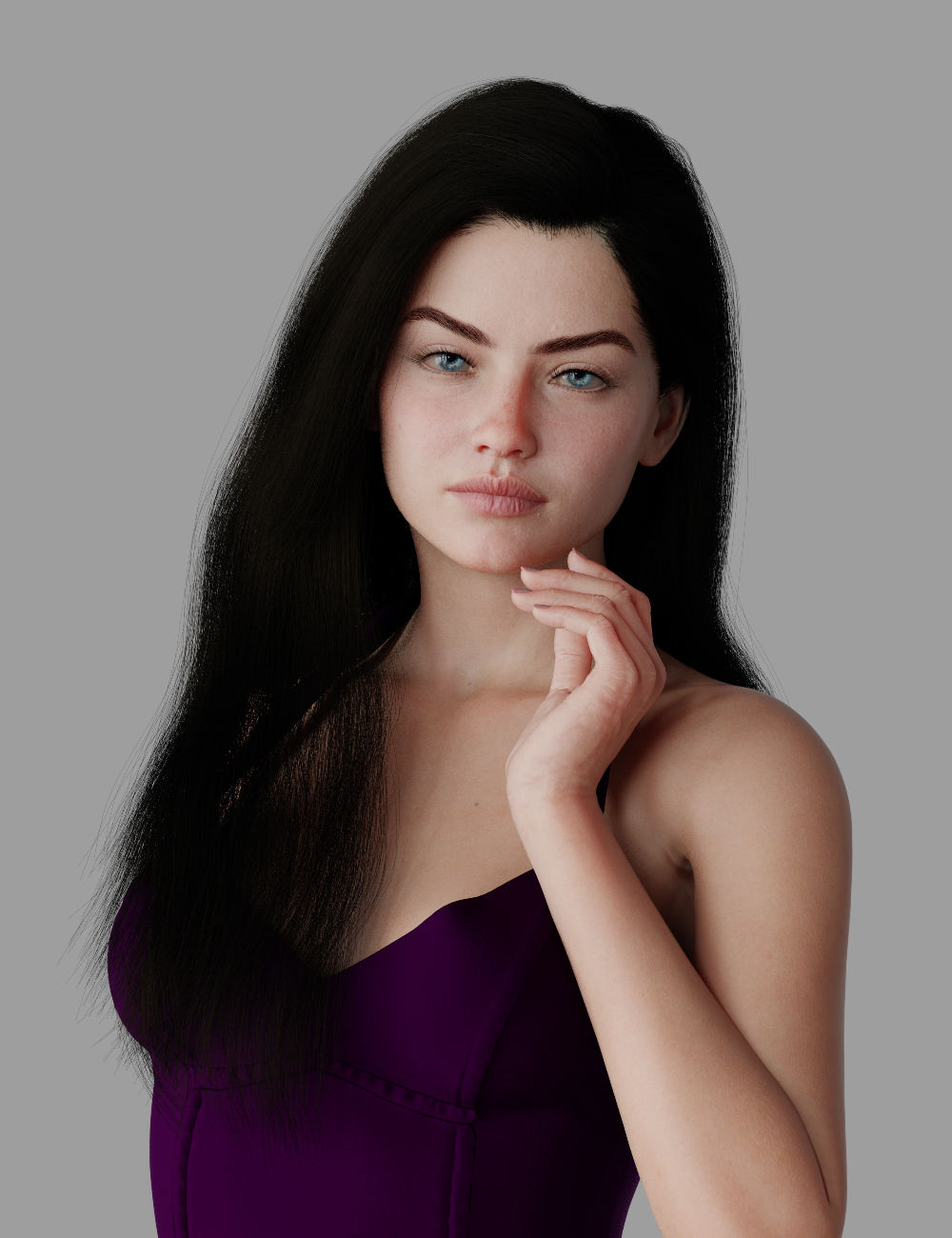 MGAB Dakota HD for Genesis 9 by: MarcosGAB, 3D Models by Daz 3D